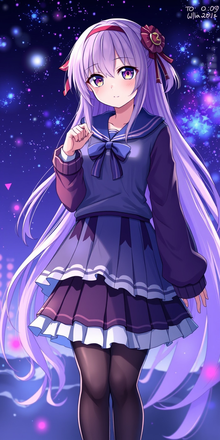 Anime girl 4 Phone Wallpaper