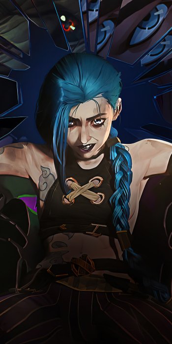 Jinx 8 Phone Wallpaper