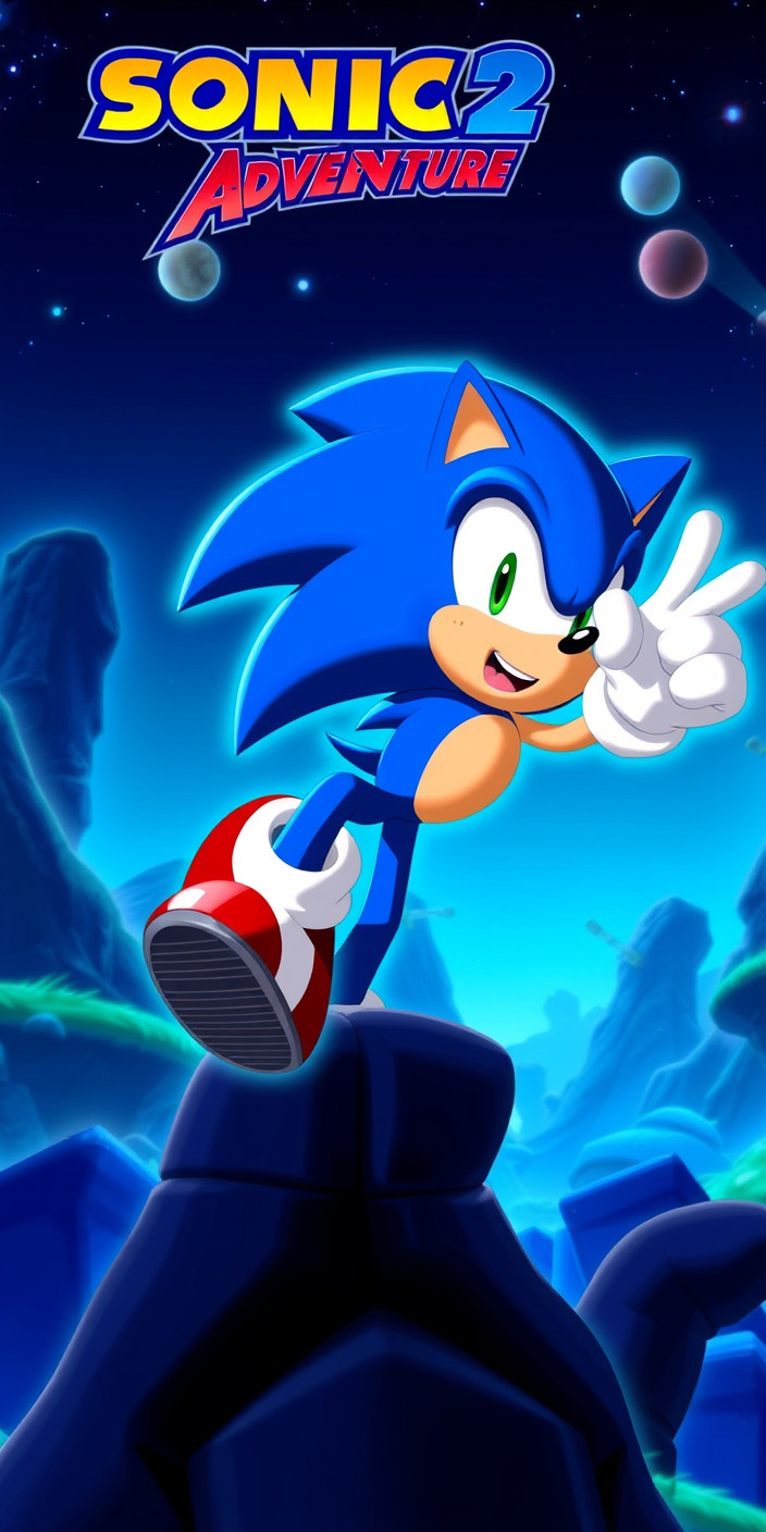 Sonic adventure 2 8 Phone Wallpaper