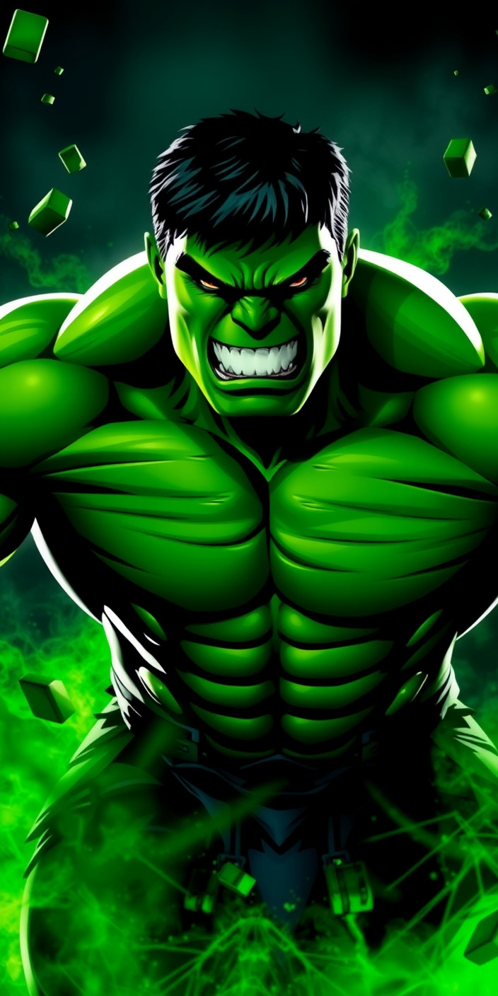 Incredible hulk 6 Phone Wallpaper