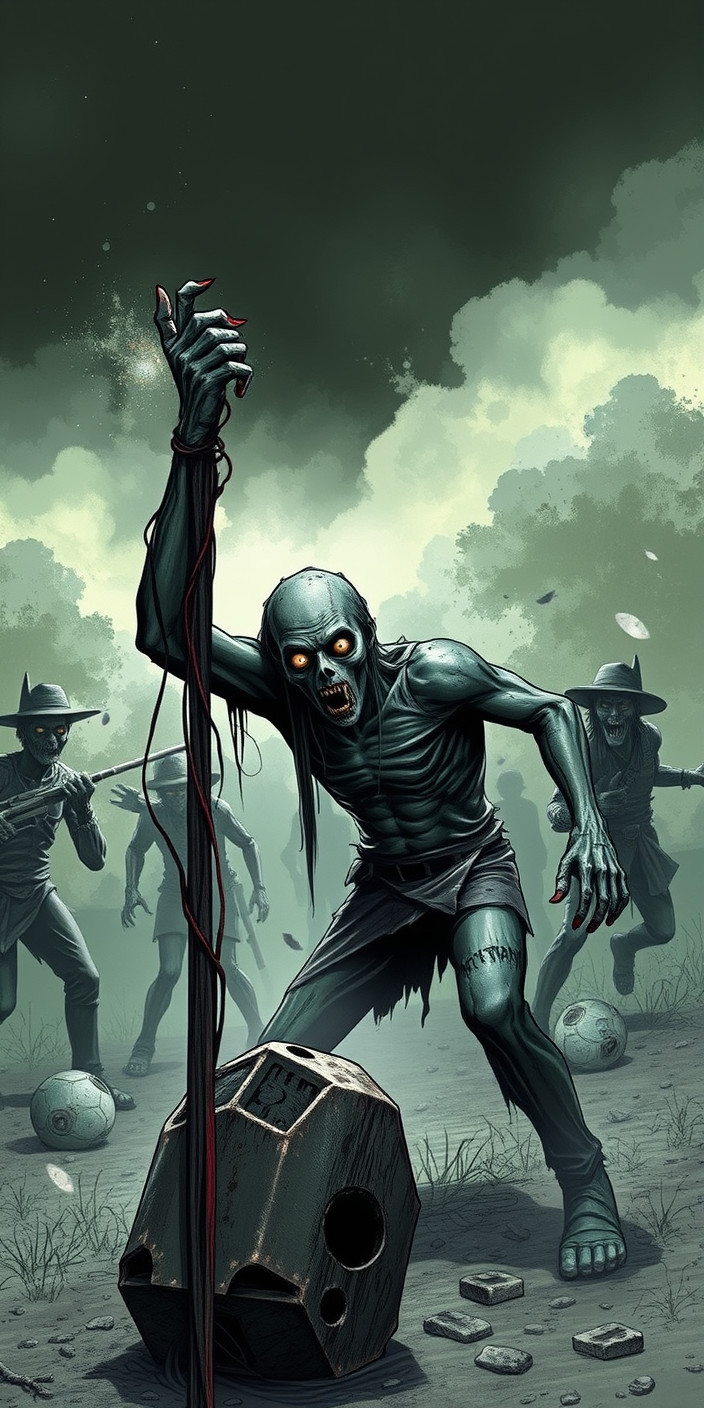 Zombie 6 Phone Wallpaper