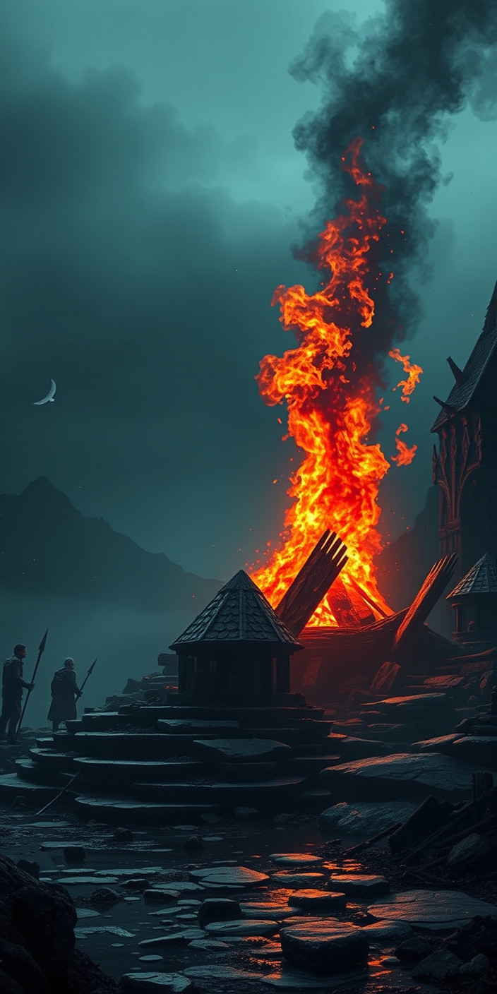 Dark souls bonfire 6 Phone Wallpaper