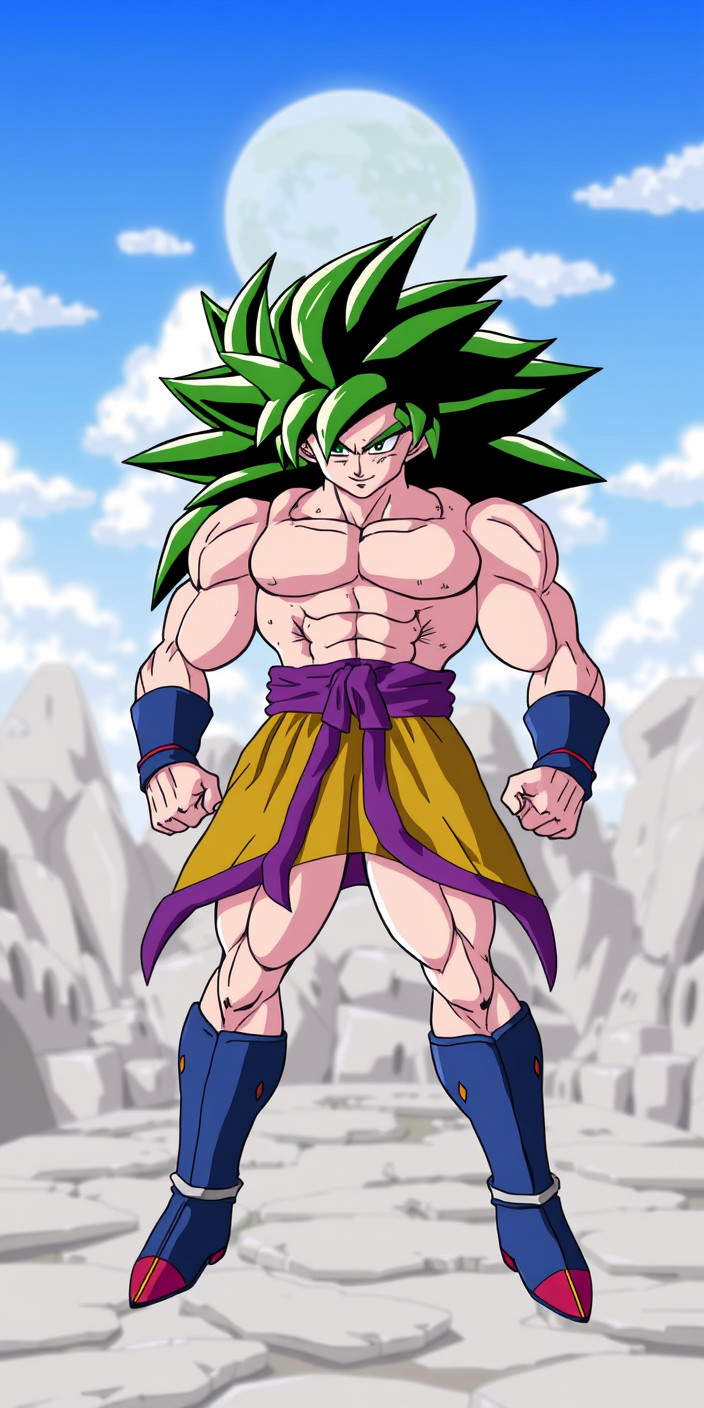 Broly 3 Phone Wallpaper