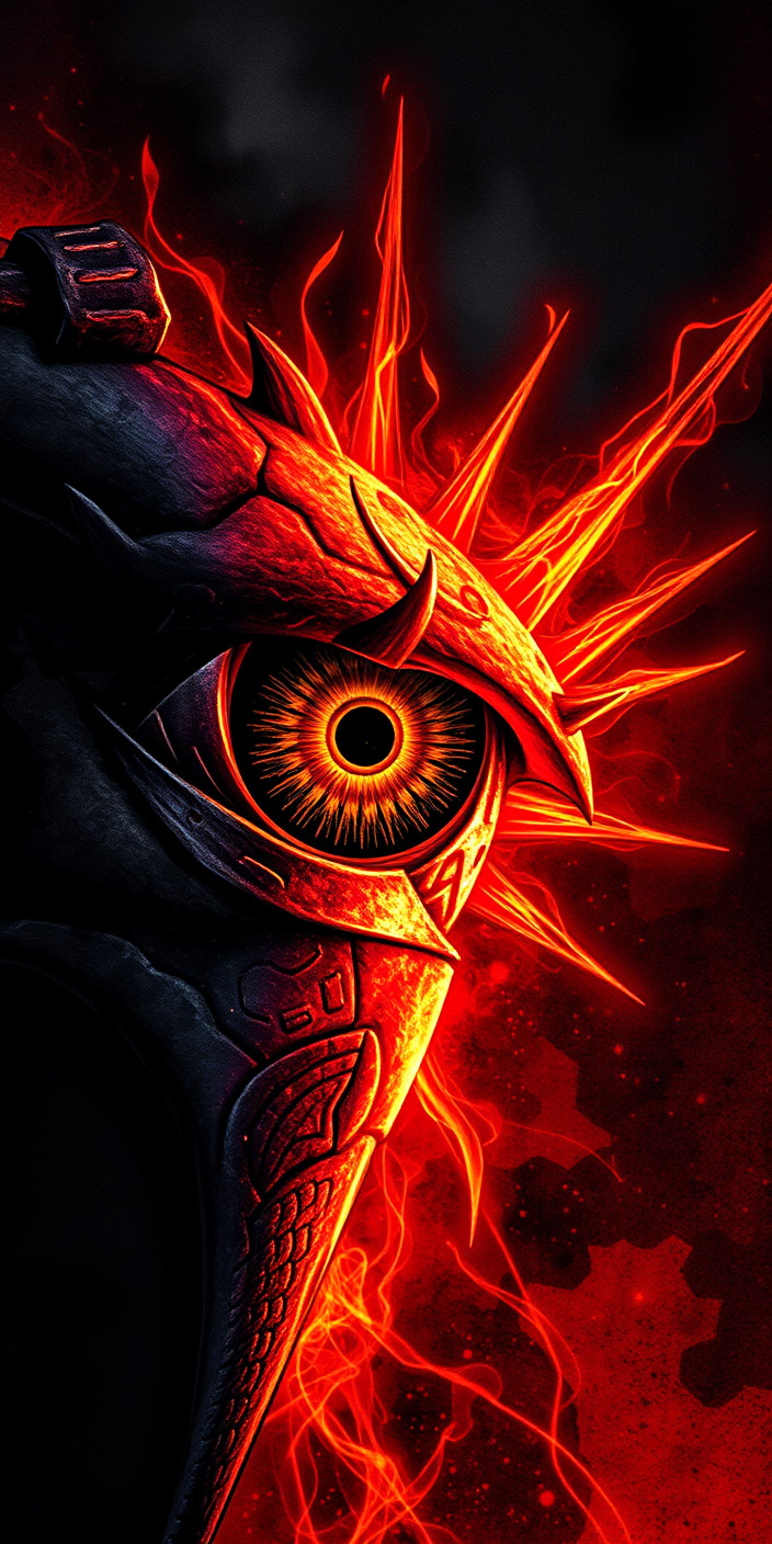 Sauron eye 4 Phone Wallpaper