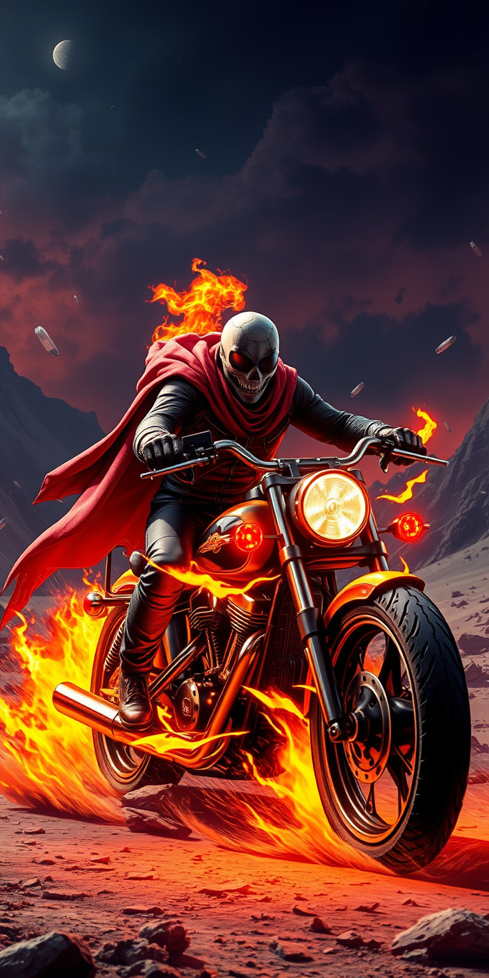 Ghost rider 12 Phone Wallpaper