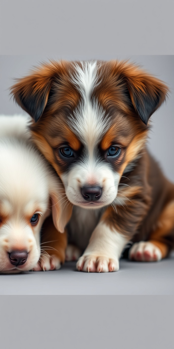 Cute dogs 6 Phone Wallpaper