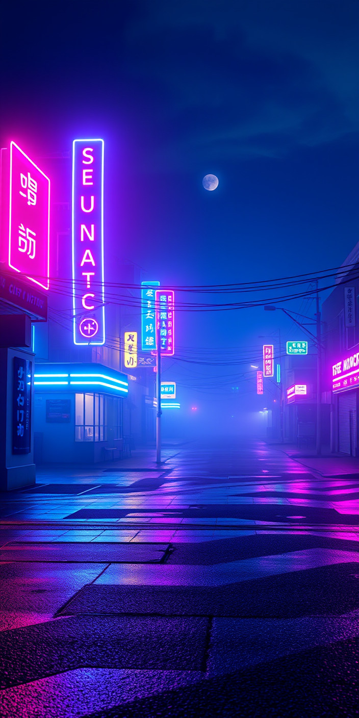 Neon  4k 6 Phone Wallpaper