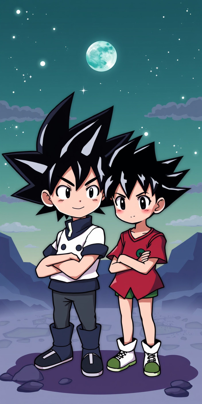 Gon and killua 4 Phone Wallpaper