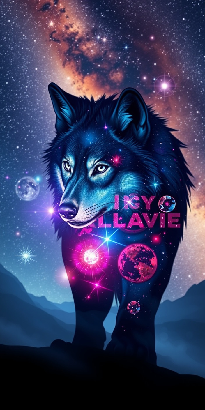 Galaxy wolf 5 Phone Wallpaper
