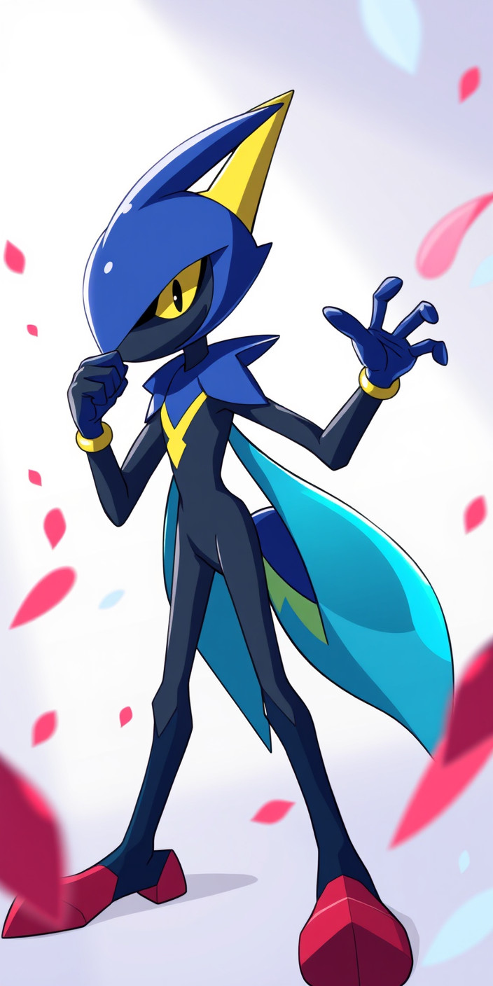 Ash greninja 3 Phone Wallpaper