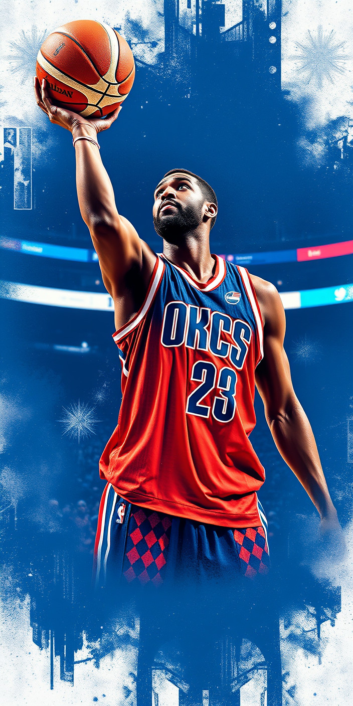 Paul george  okc 5 Phone Wallpaper