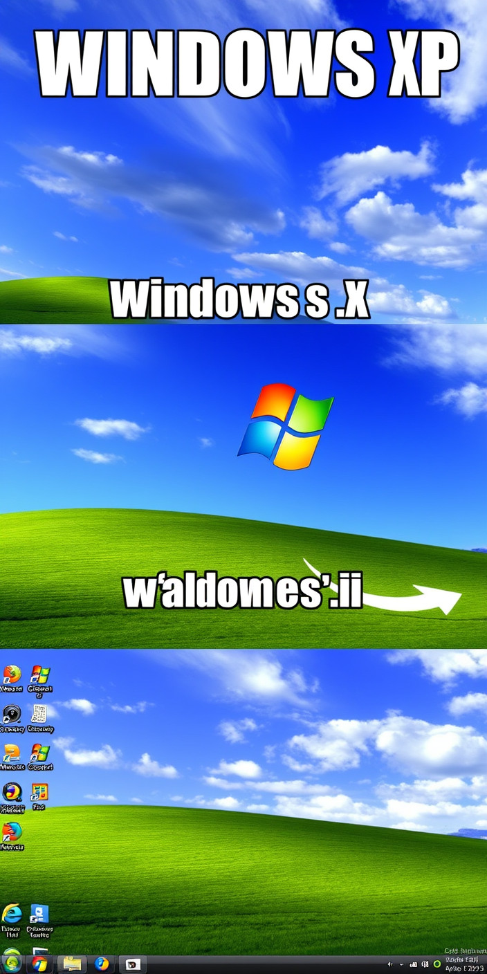 Windows xp  meme 7 Phone Wallpaper