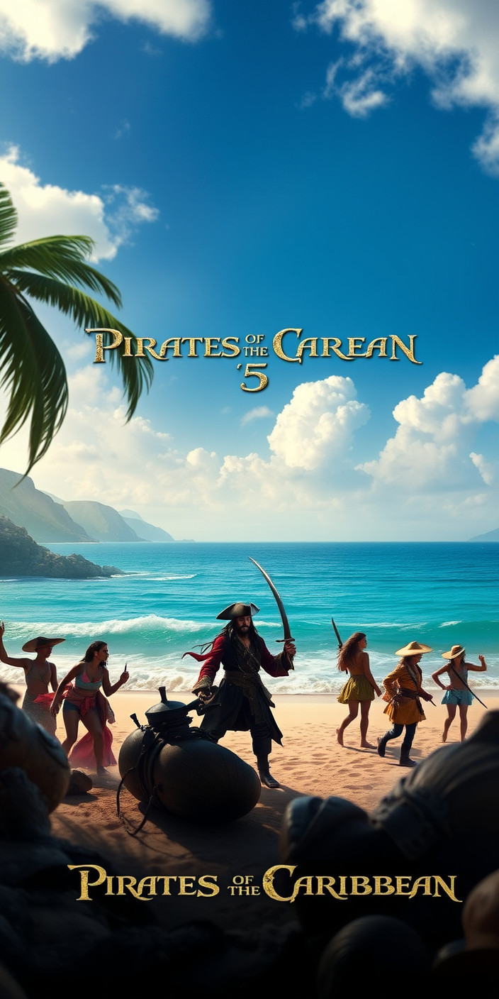 Pirates of the caribbean 5 5 Phone Wallpaper