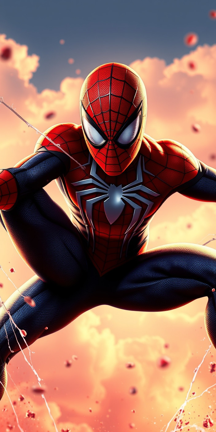 Spiderman 7 Phone Wallpaper