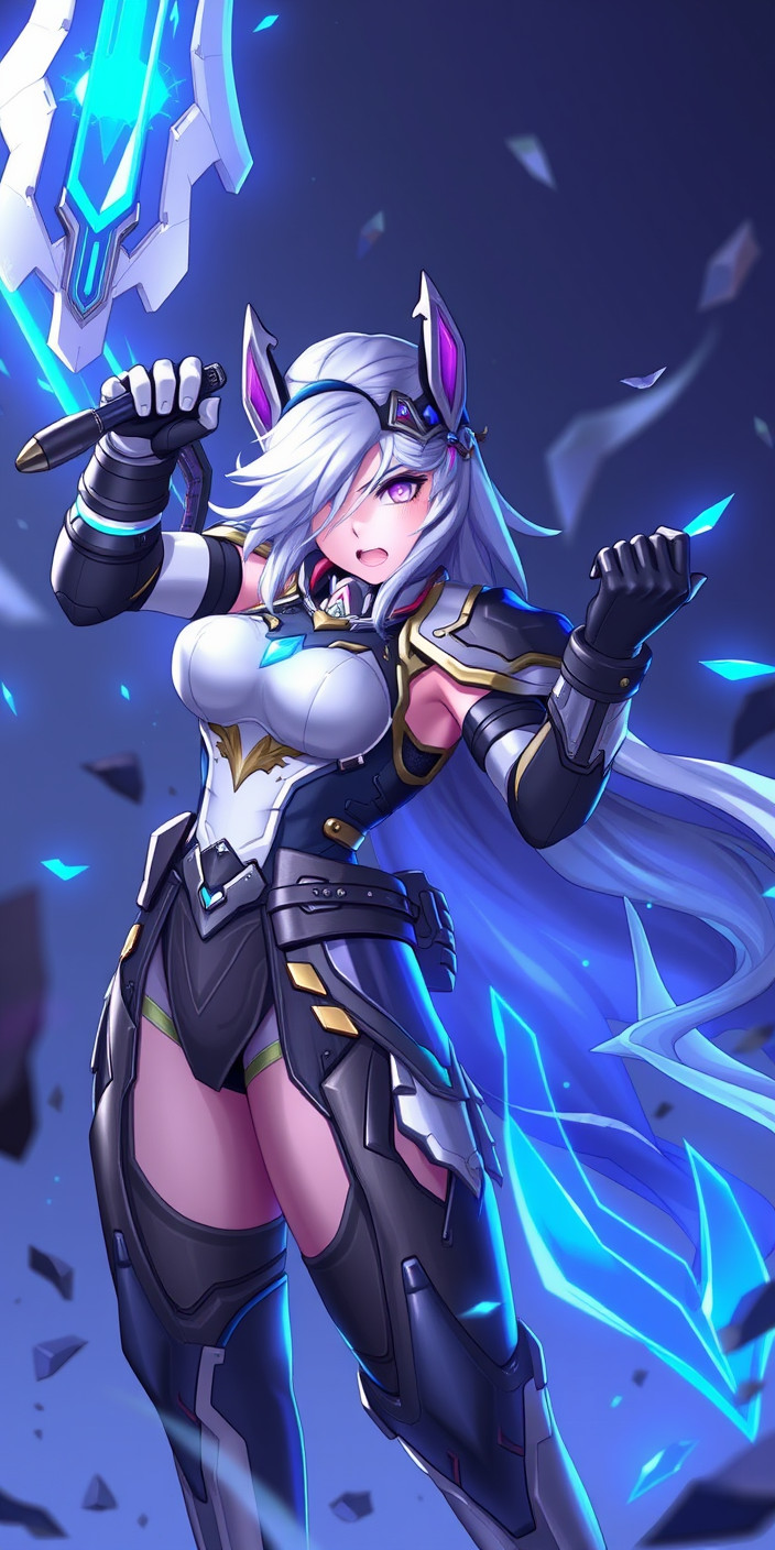 Ashe overwatch 3 Phone Wallpaper