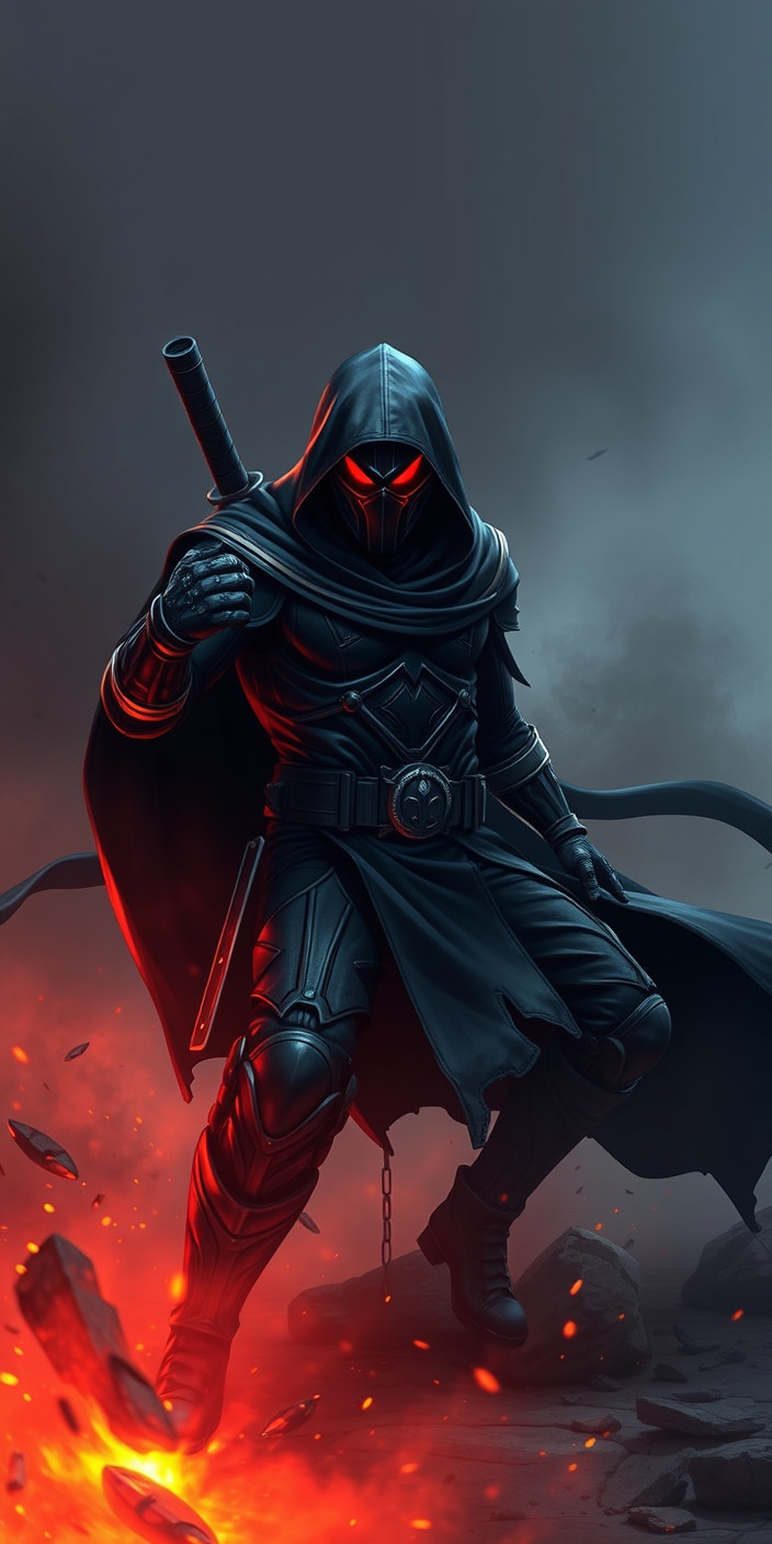 Noob saibot 4 Phone Wallpaper