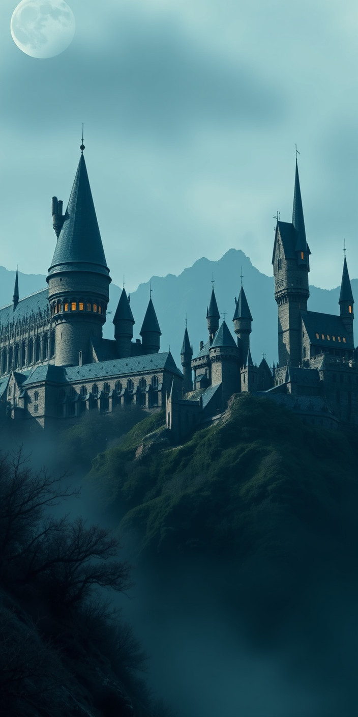 Hogwarts 3 Phone Wallpaper