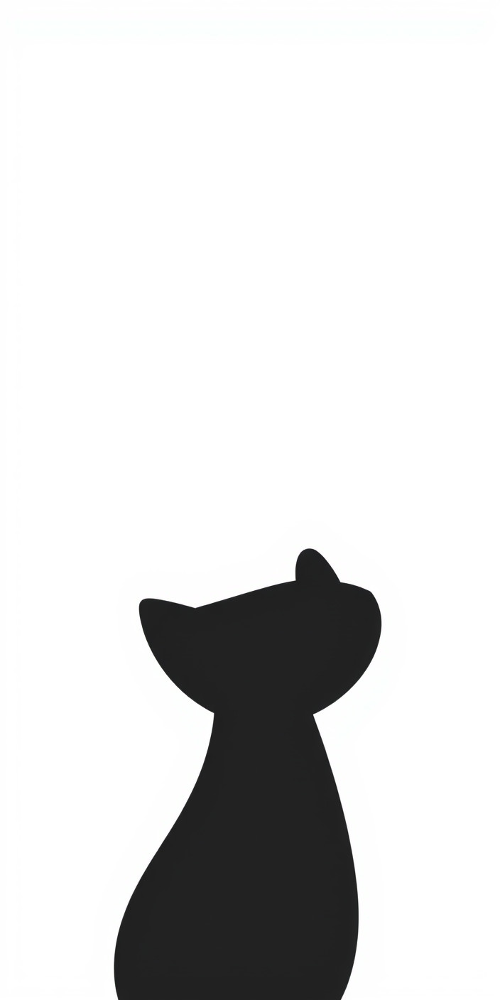 Cute black 4 Phone Wallpaper