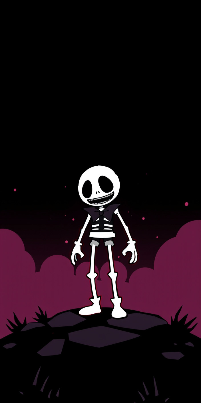 Undertale sans 5 Phone Wallpaper