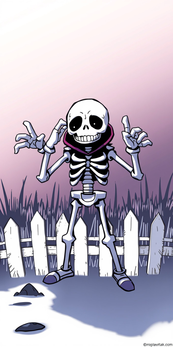 Sans undertale 8 Phone Wallpaper
