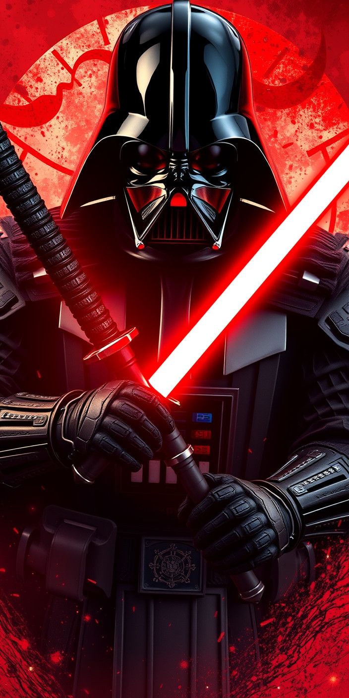 Darth vader samurai 1 Phone Wallpaper