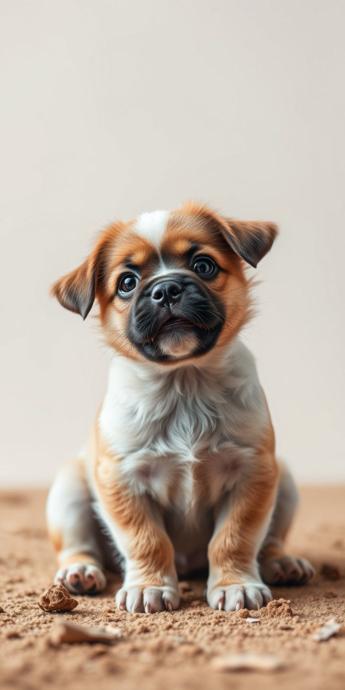 Cute dog 3 Phone Wallpaper