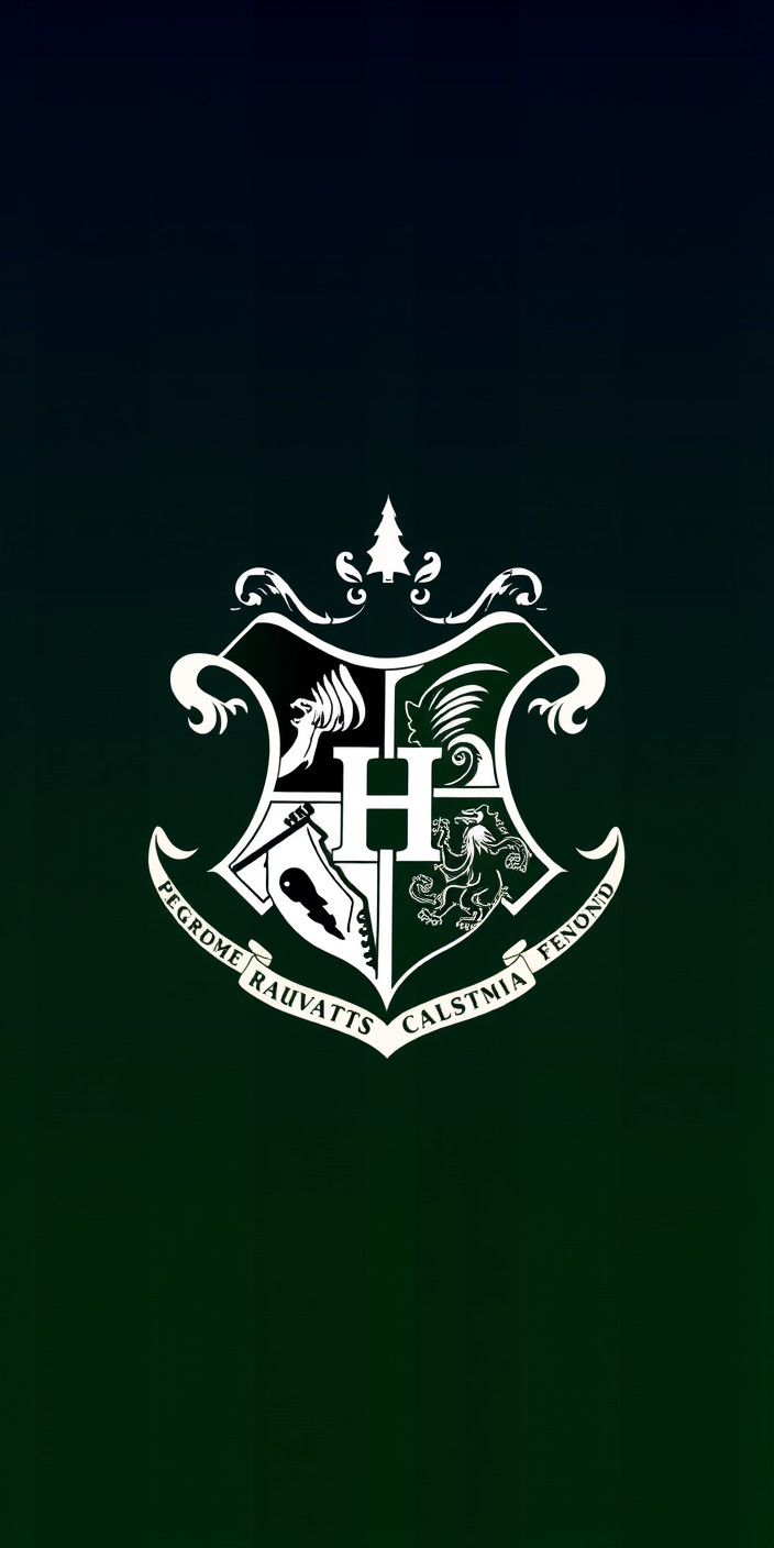 Hogwarts crest 2 Phone Wallpaper