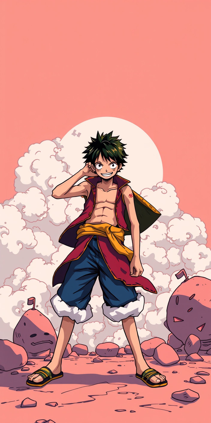 Luffy 4 Phone Wallpaper