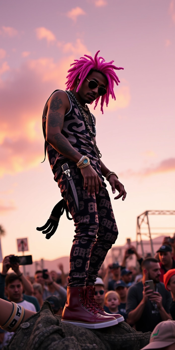 Lil pump 5 Phone Wallpaper