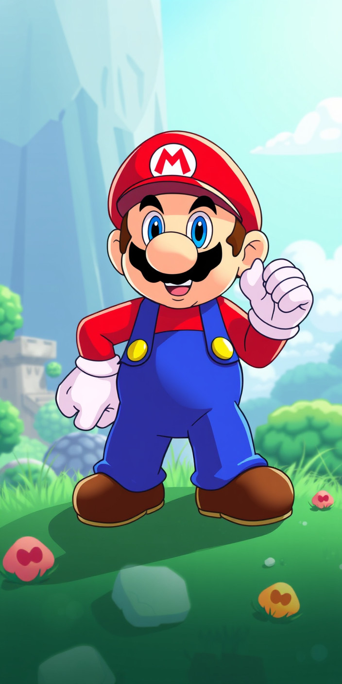 Nintendo mobile 5 Phone Wallpaper
