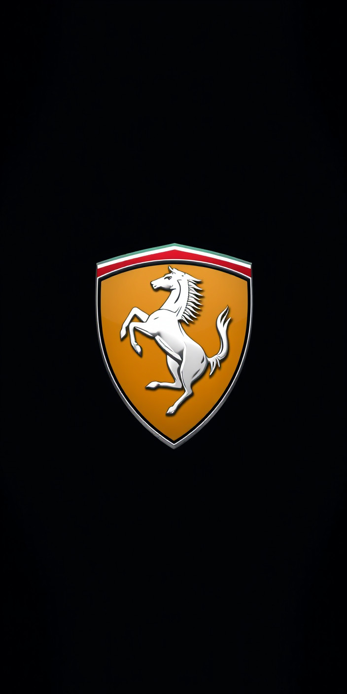 Ferrari logo 6 Phone Wallpaper