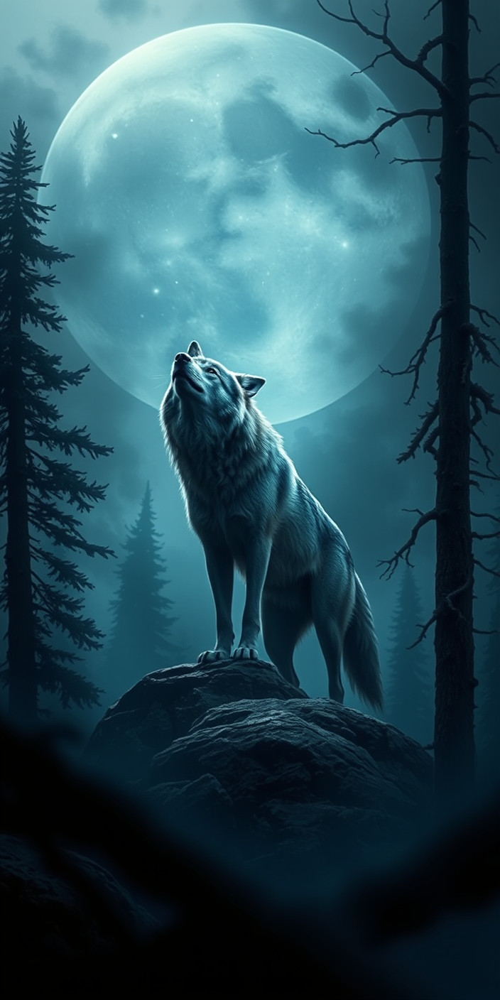 Lone wolf 5 Phone Wallpaper