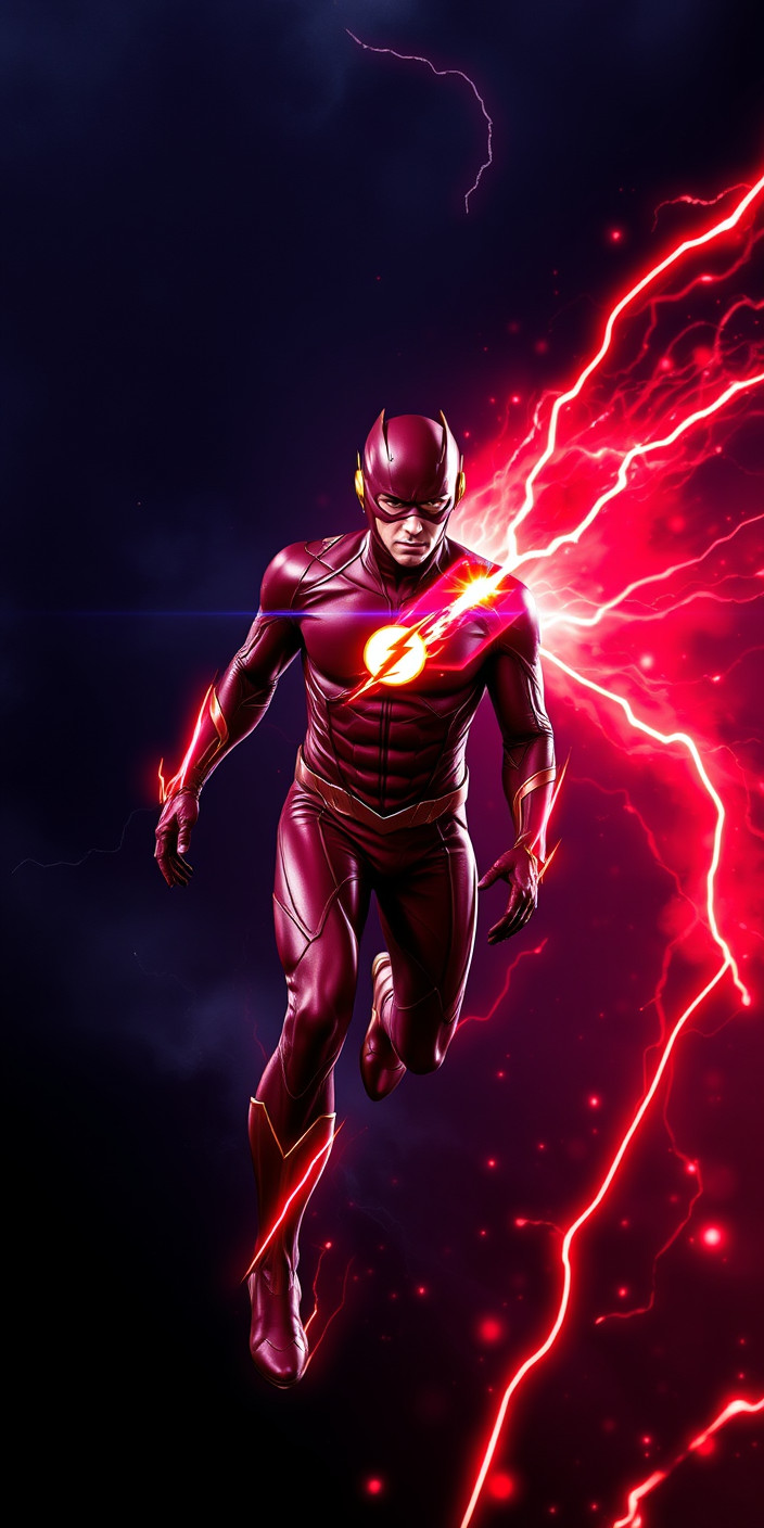 The flash the flash 4 Phone Wallpaper