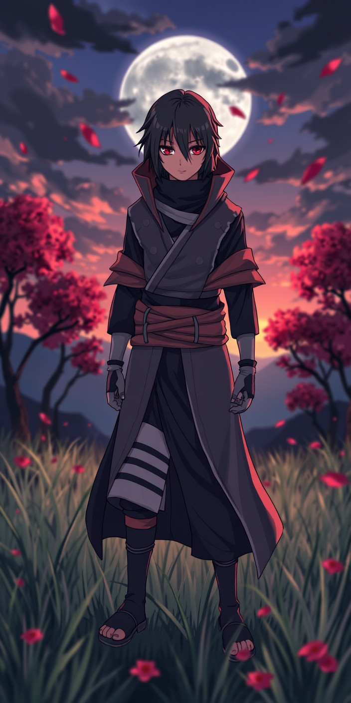 Itachi desktop 3 Phone Wallpaper