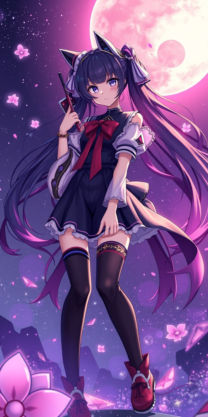 Kuromi aesthetic 10 Phone Wallpaper