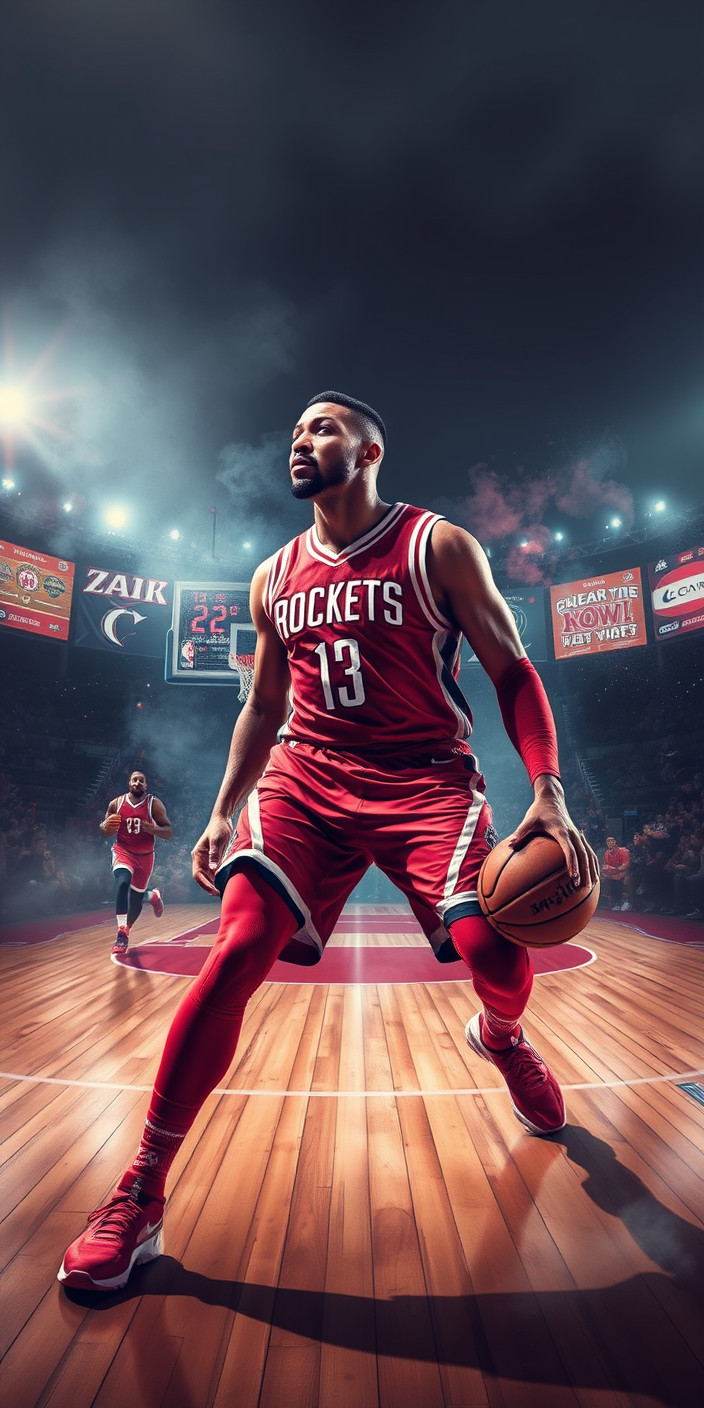 Russell westbrook  rockets 5 Phone Wallpaper
