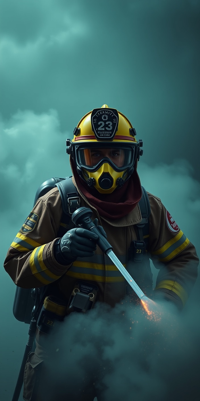 Firefighter 1 Phone Wallpaper