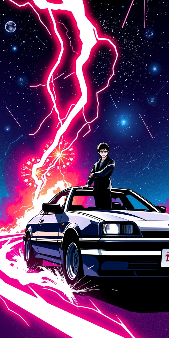 Initial d 9 Phone Wallpaper