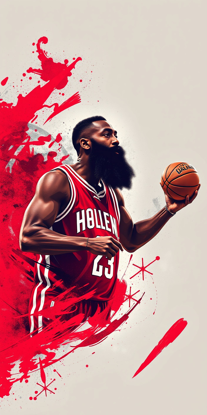 James harden 3 Phone Wallpaper