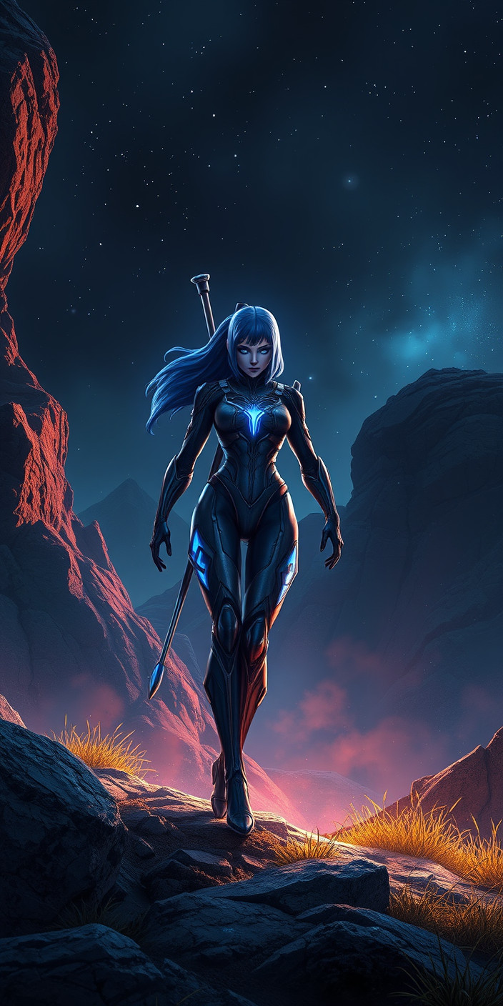 Cortana 7 Phone Wallpaper