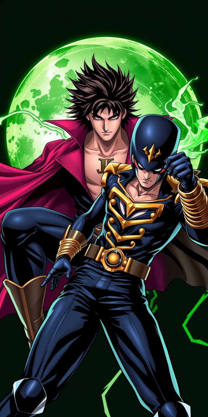 Jotaro vs dio 2 Phone Wallpaper