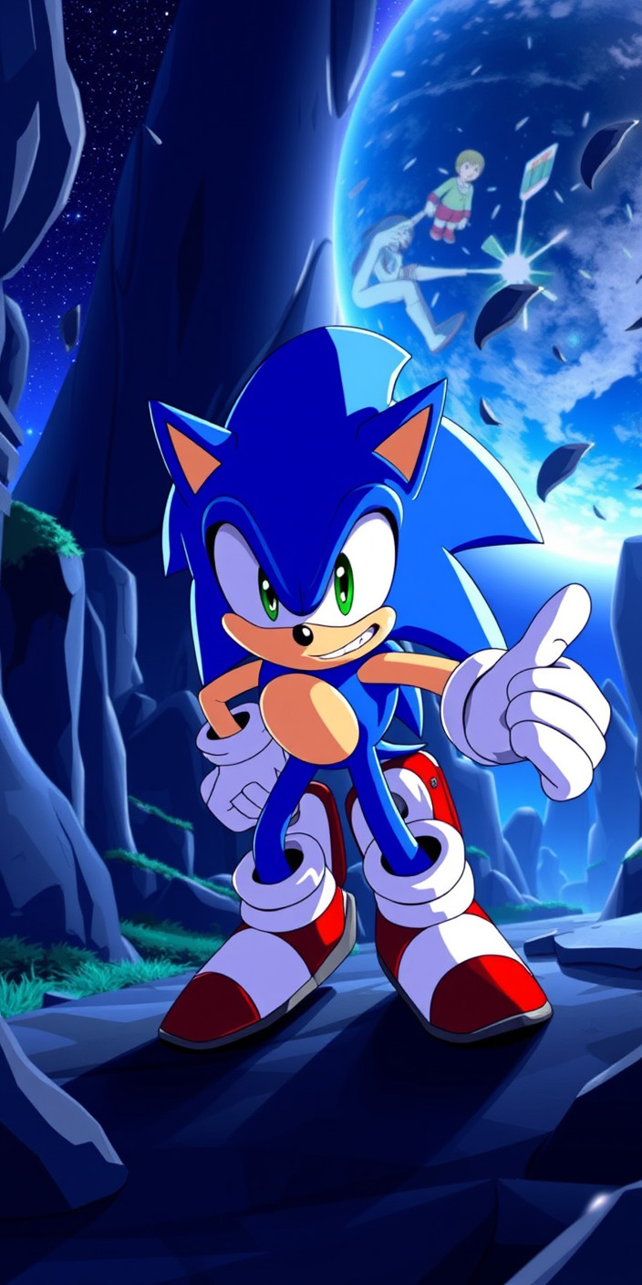 Sonic adventure 2 Phone Wallpaper