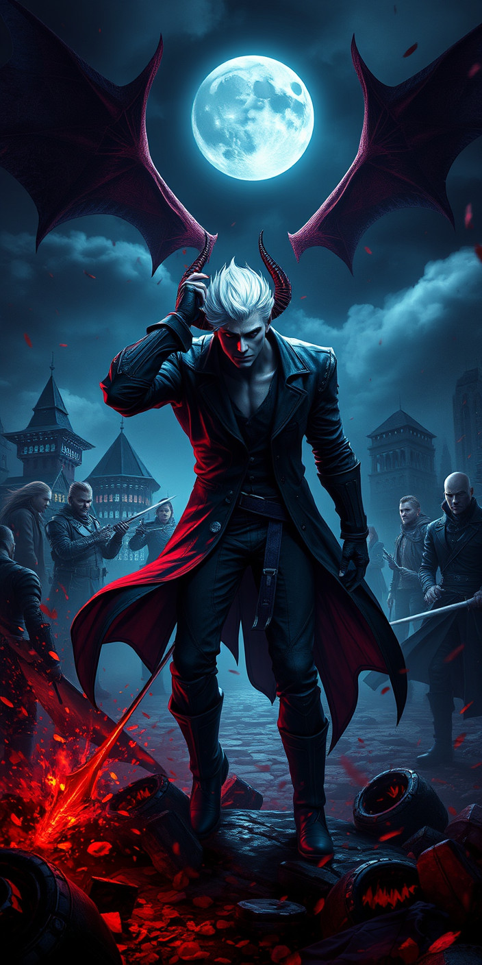 Devil may cry 4 8 Phone Wallpaper