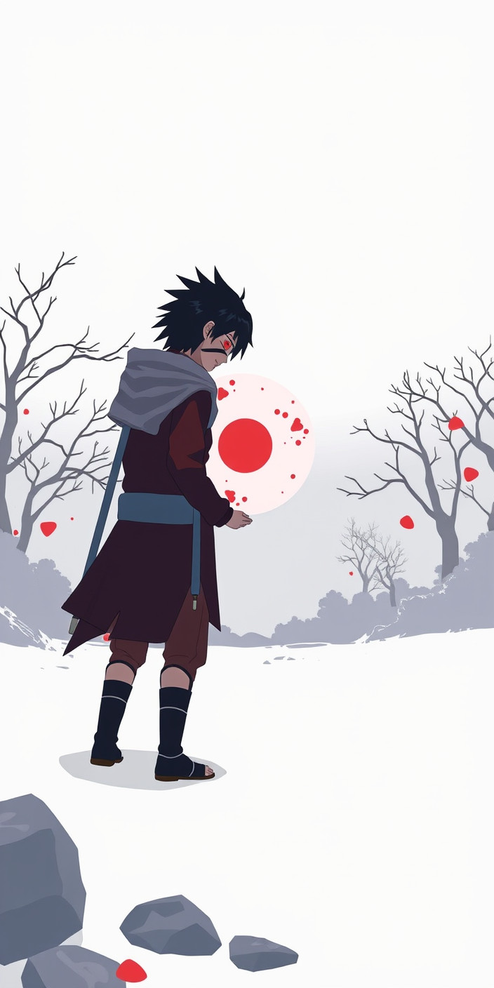 Sharingan 10 Phone Wallpaper