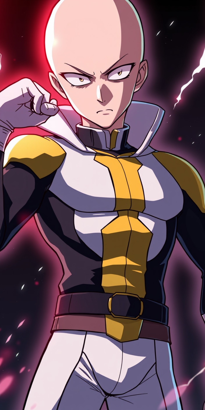 Saitama 10 Phone Wallpaper