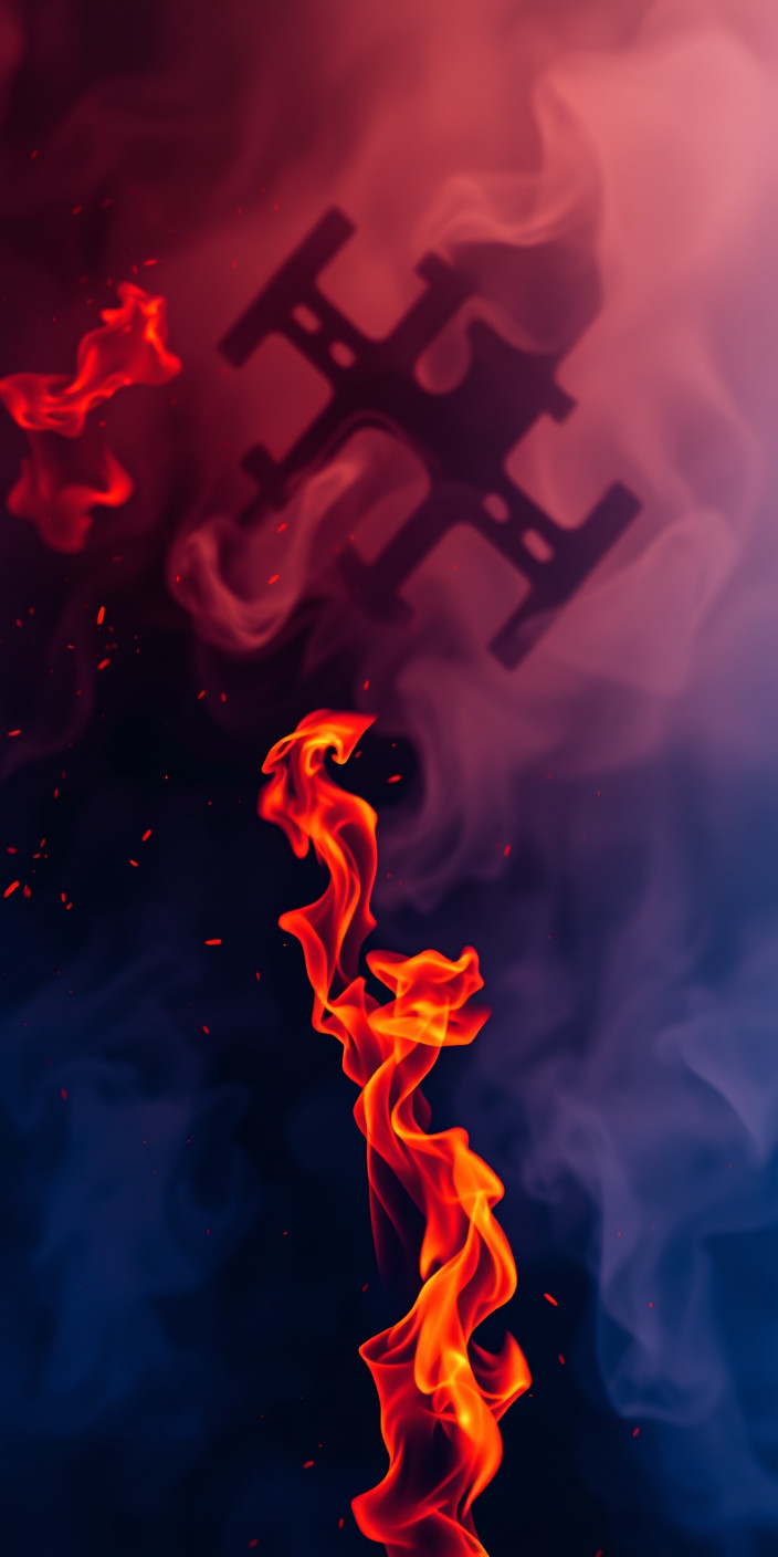 Fire 8 Phone Wallpaper