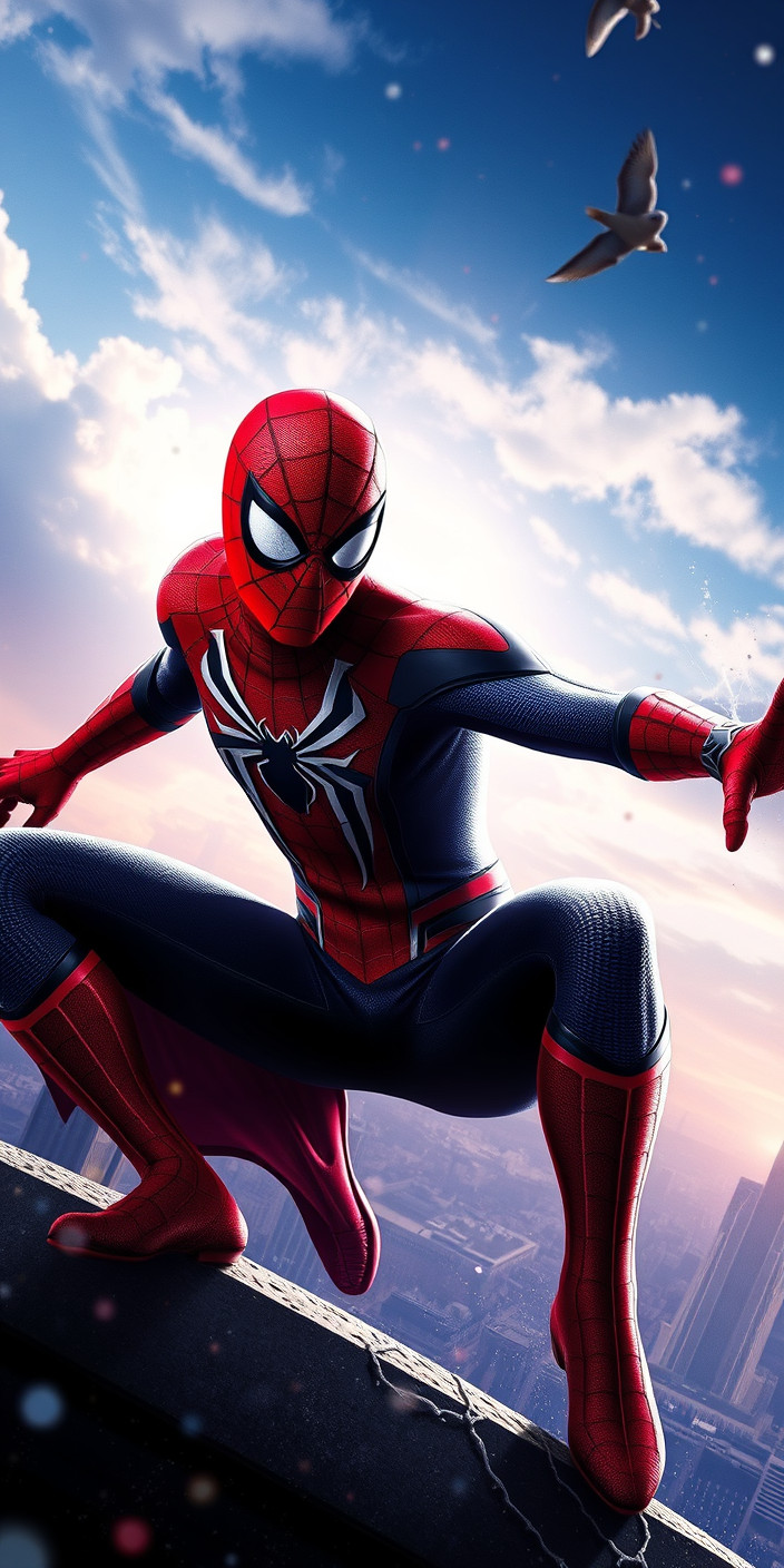 Spiderman ps4 2 Phone Wallpaper