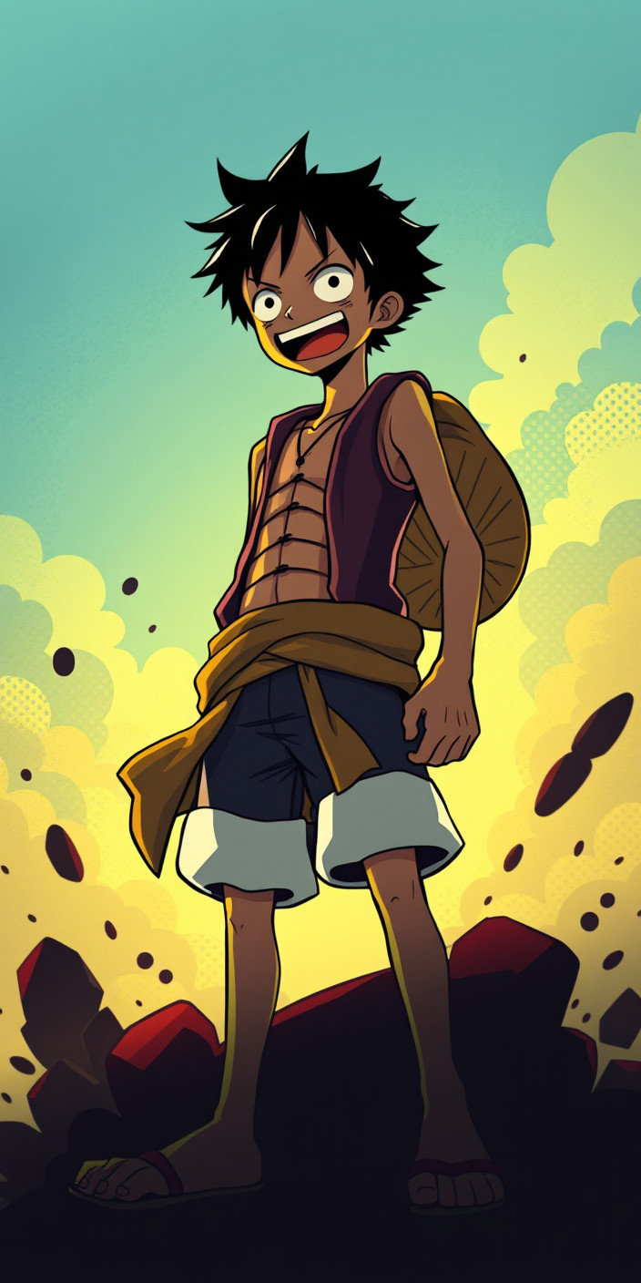 Luffy wano 6 Phone Wallpaper