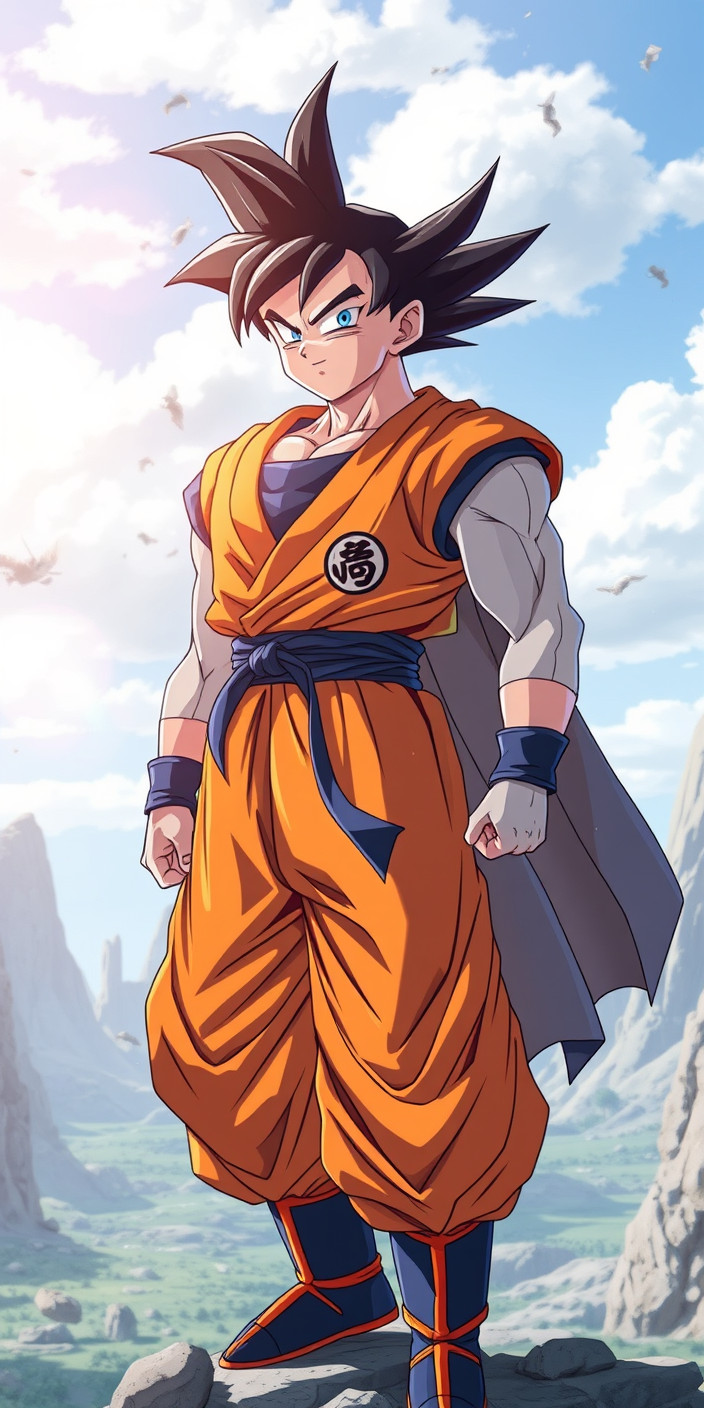 Goku 7 Phone Wallpaper
