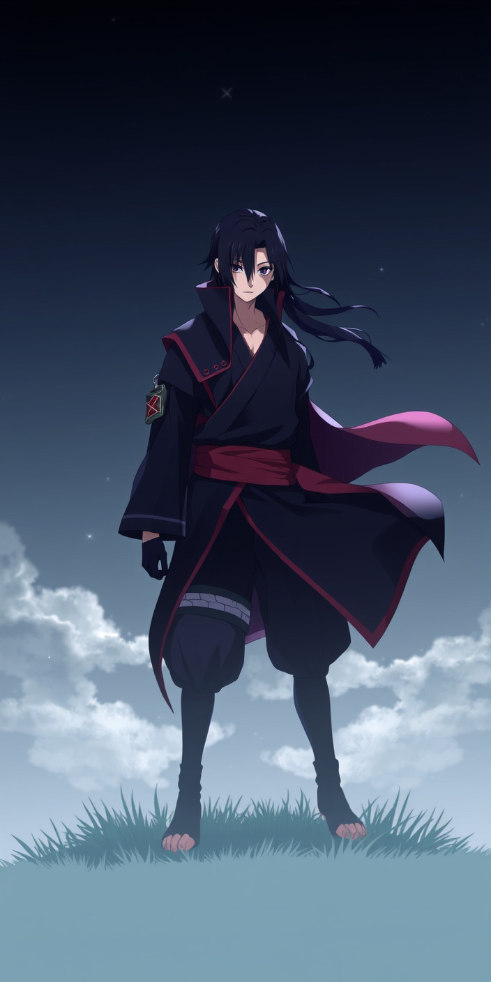Itachi 3 Phone Wallpaper